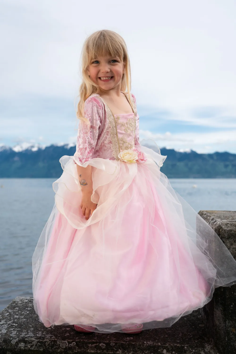 Great Pretenders Rose Princess vestito principessa con rose