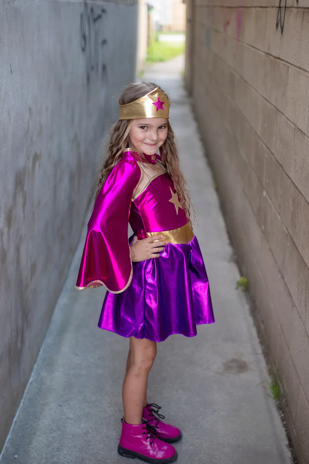 Great Pretenders Superhero Star costume supereroe bambina