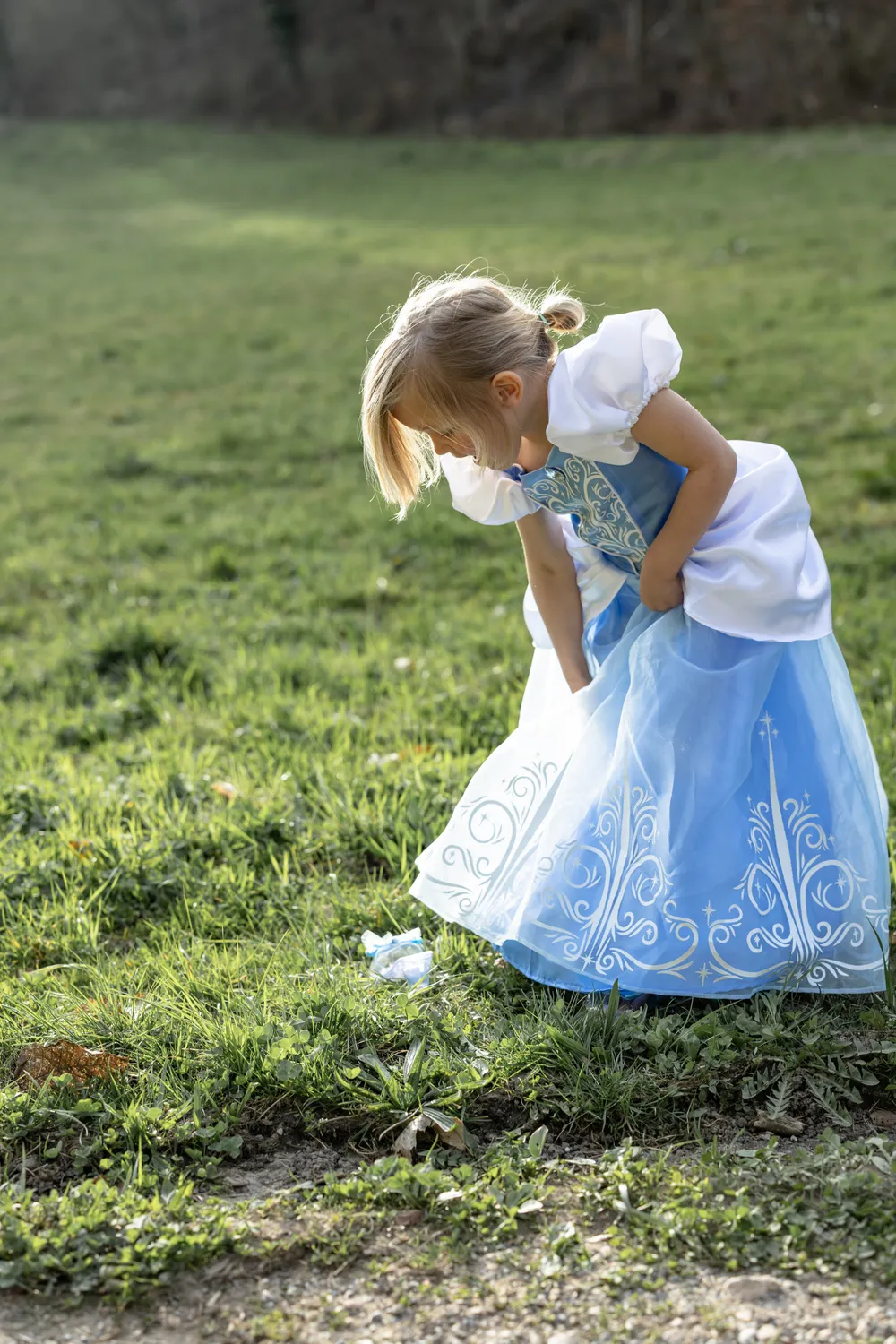 Great Pretenders Once Upon a Princess vestito scarpetta azzurro bambina