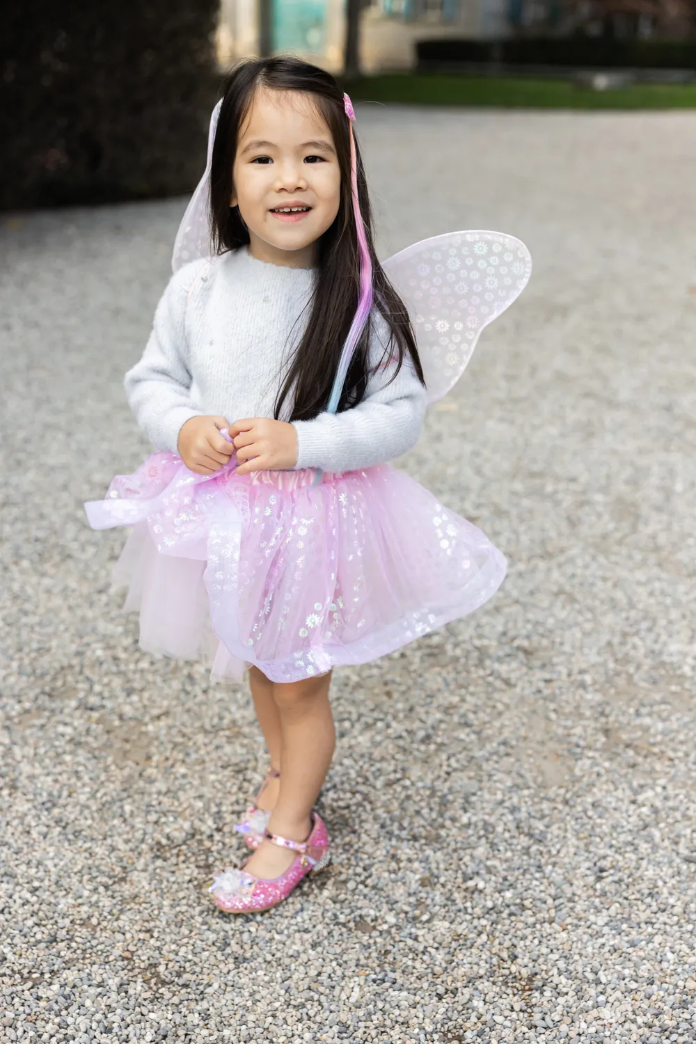 Great Pretenders Crazy for Daisies tutu fata rosa con ali