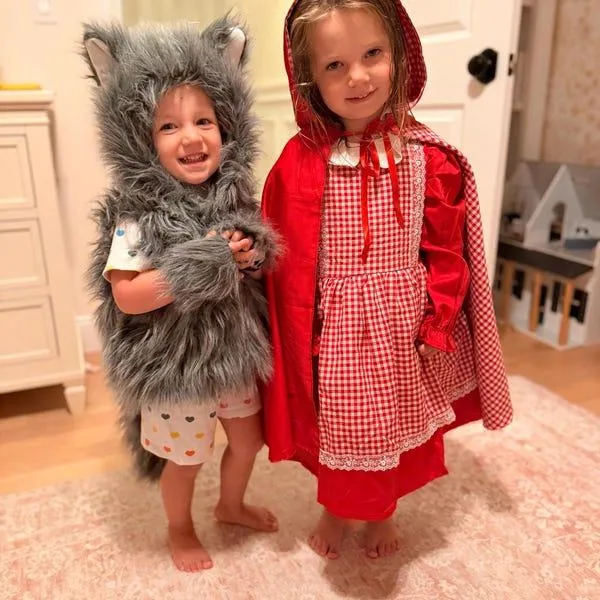 Great Pretenders Big Bad Wolf gilet travestimento lupo con guanti