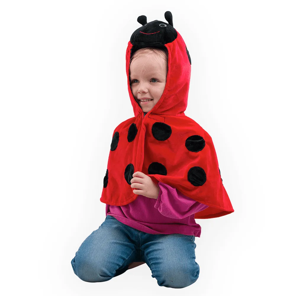 Pretend to Bee Coccinella Mantello travestimento bimbi
