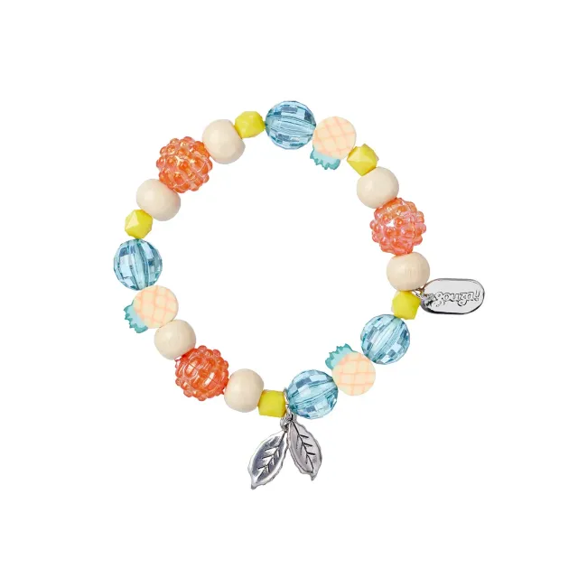 Souza Jenoa bracciale anguria perline elastico