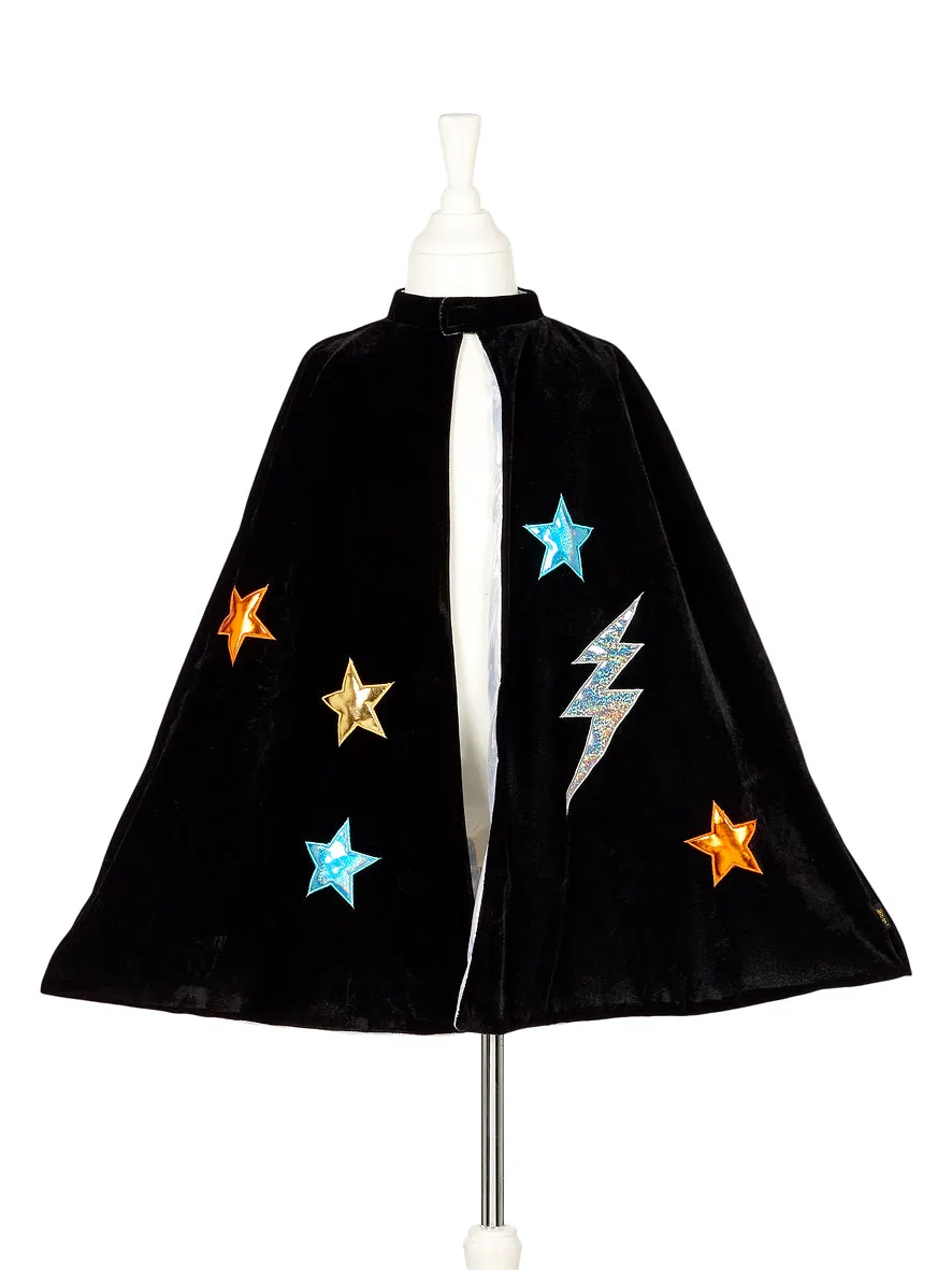 Souza Super Hero mantello bambino 4-8 anni nero