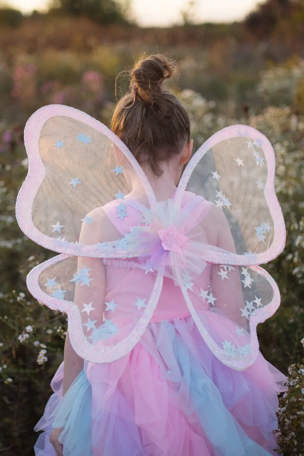 Great Pretenders Twinkling Star Confetti ali rosa con stelle