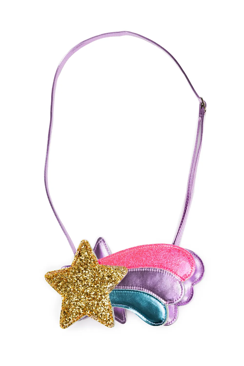 Great Pretenders Shooting Star borsetta stella rosa