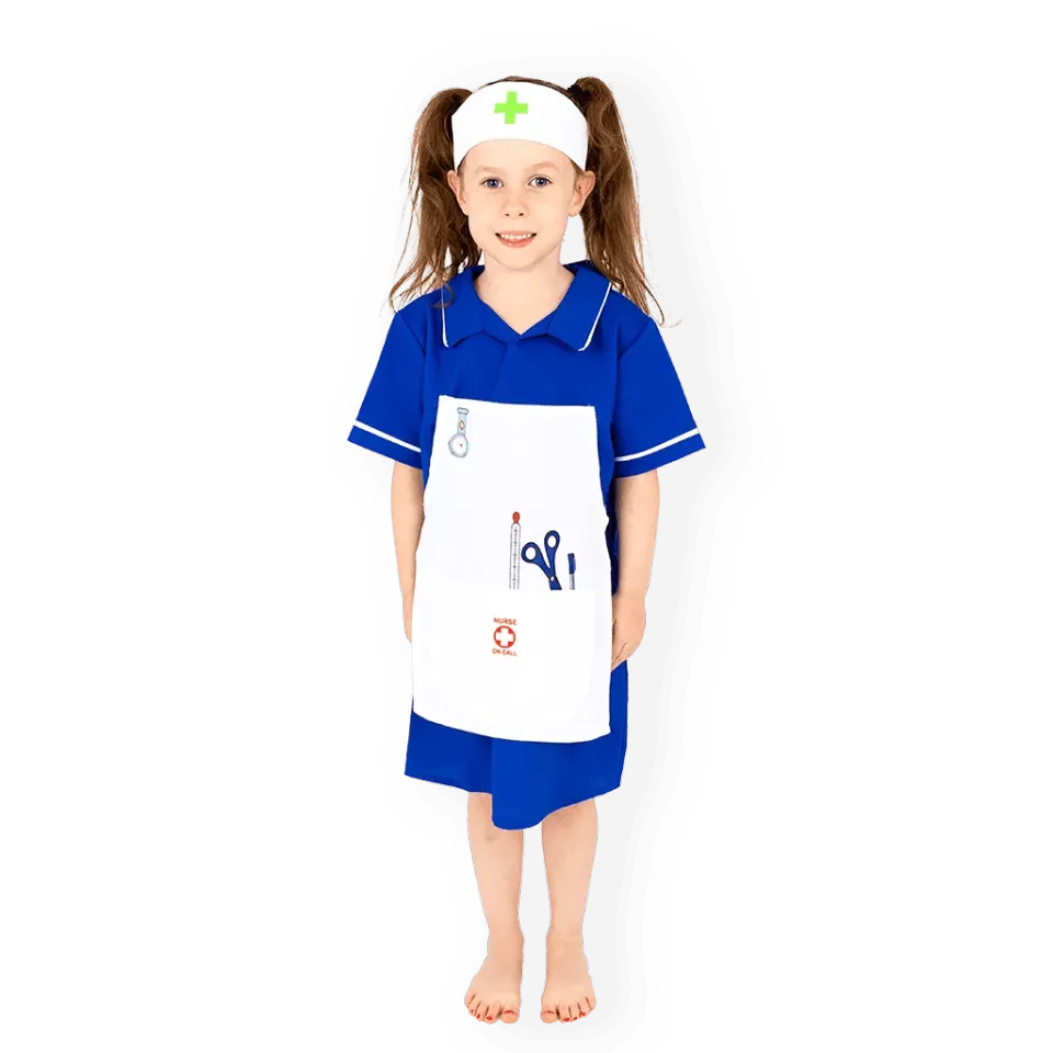 Pretend to Bee Nurse costume infermiera con grembiule