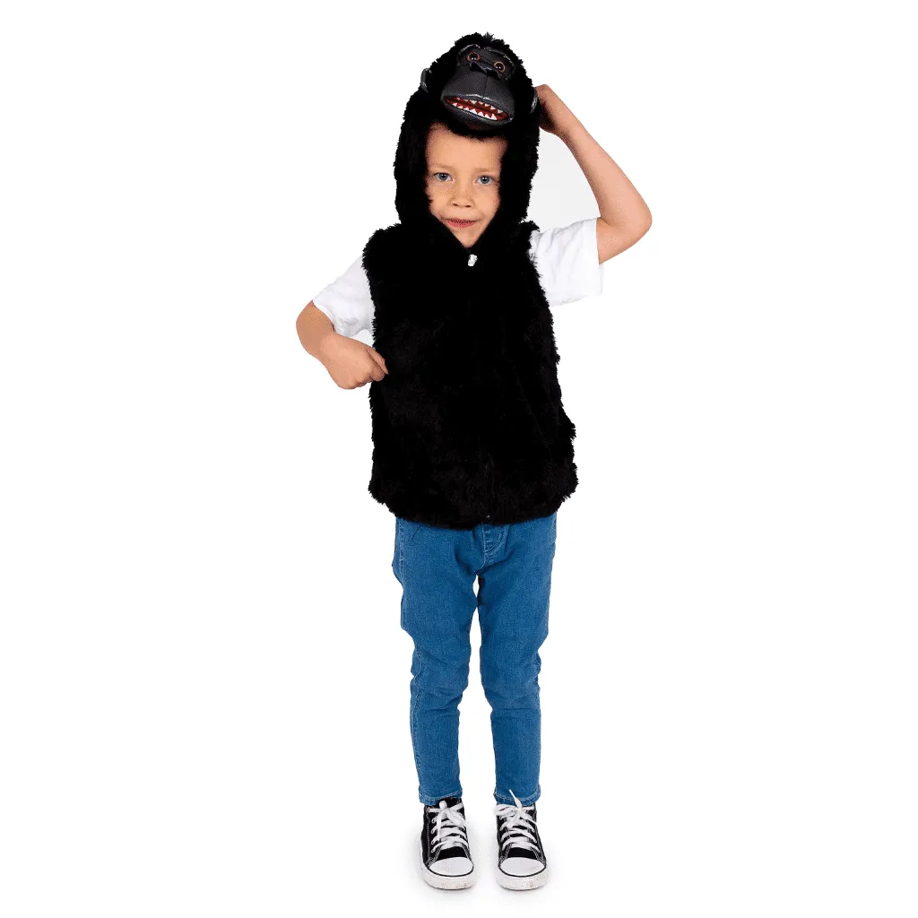 PRETEND TO BEE Gorilla Zip-Up felpa gorilla bimbi