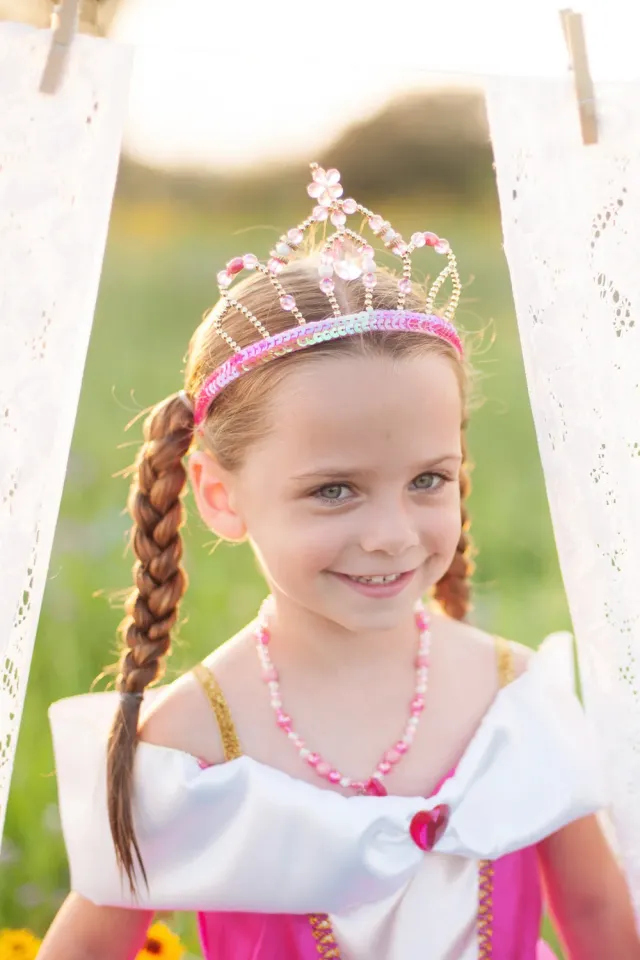 Great Pretenders Fairy Princess tiara rosa oro