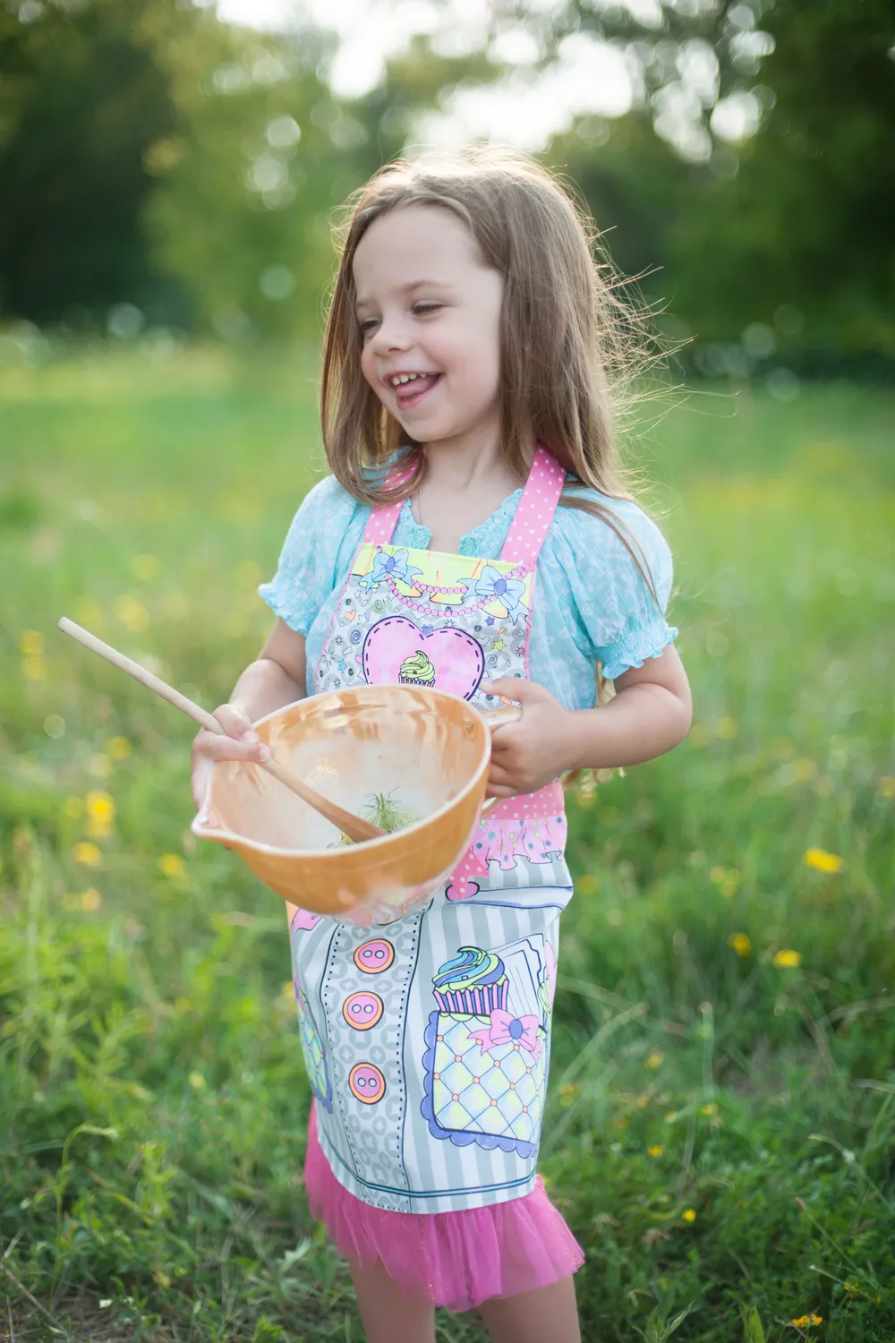 Great Pretenders Colour-An-Apron grembiule cuoco 5-6 anni