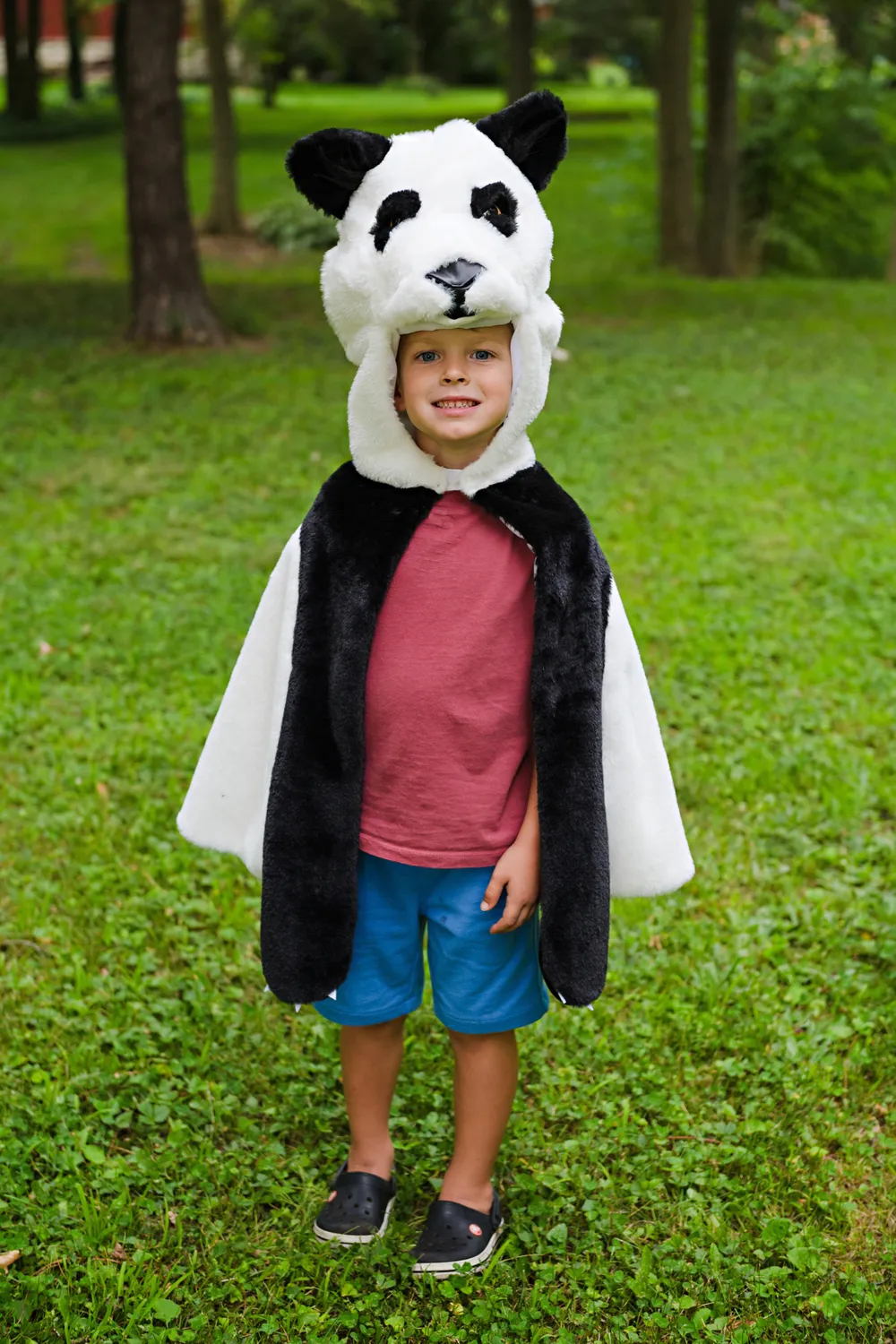 Great Pretenders Panda Cuddle Mantello Panda Peluche