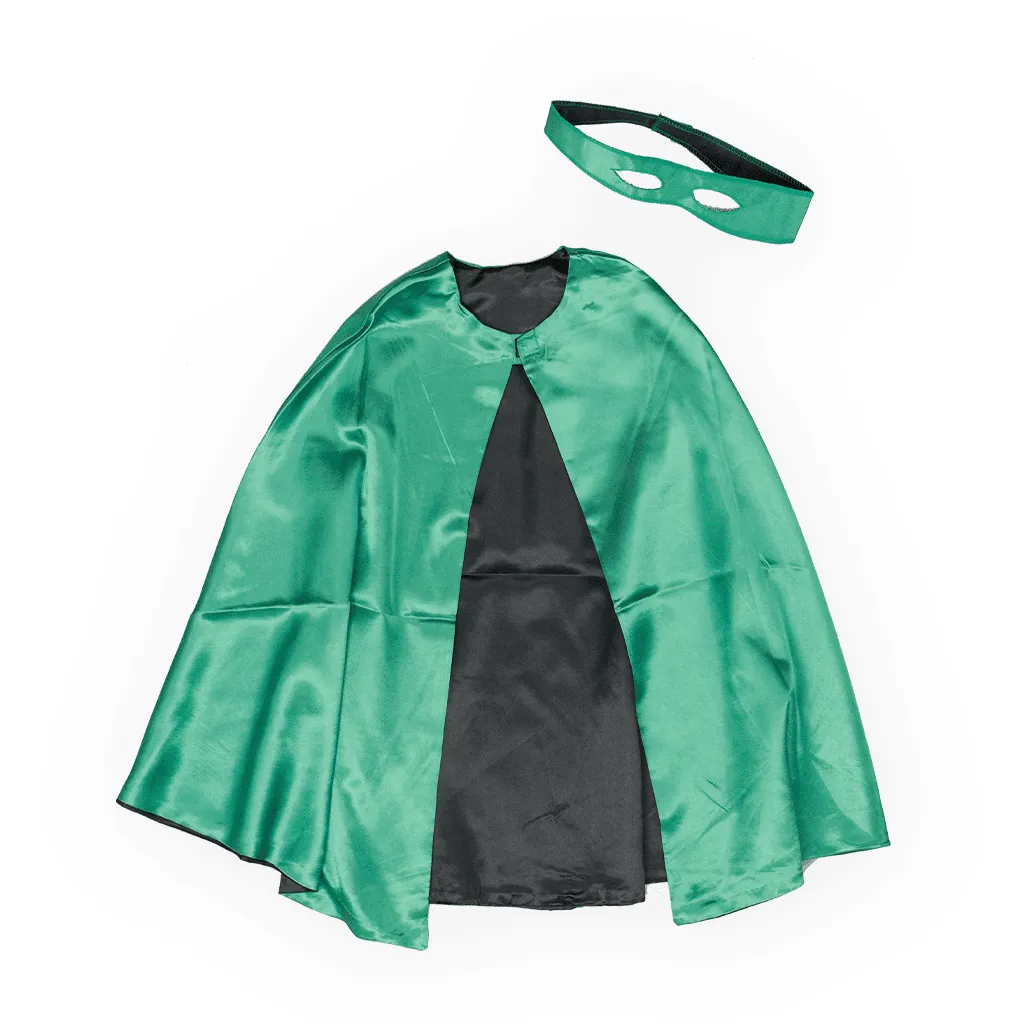 Pretend to Bee Set 4 Mantelli Supereroe Reversibili con Maschera