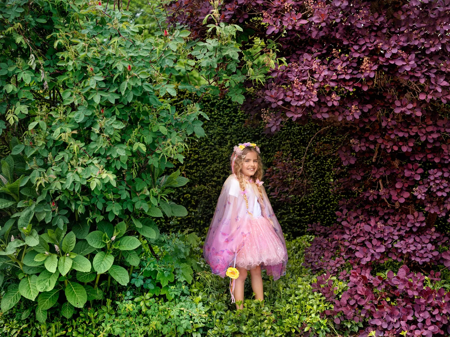 Souza! Danae costume fata farfalla multicolore