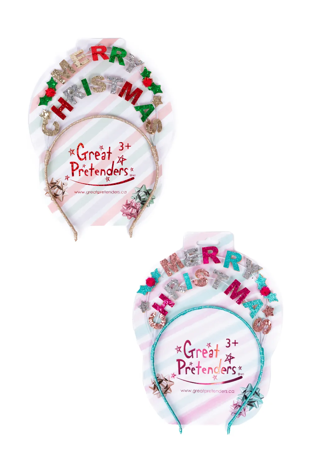 Great Pretenders Merry Christmas cerchietto natalizio 2 pezzi