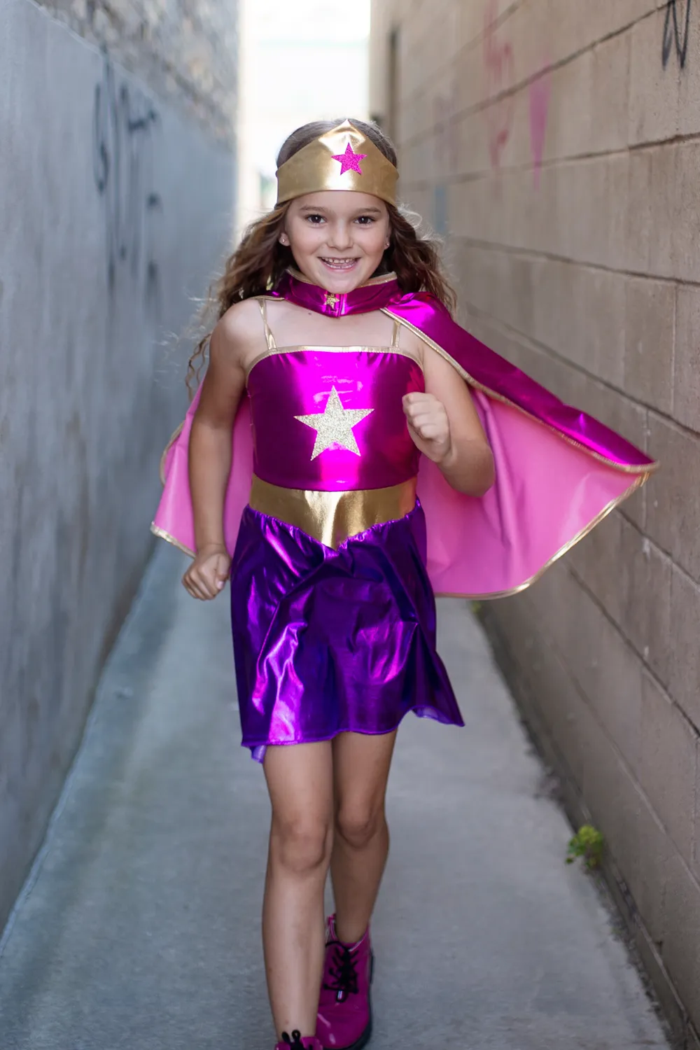 Great Pretenders Superhero Star costume supereroe bambina