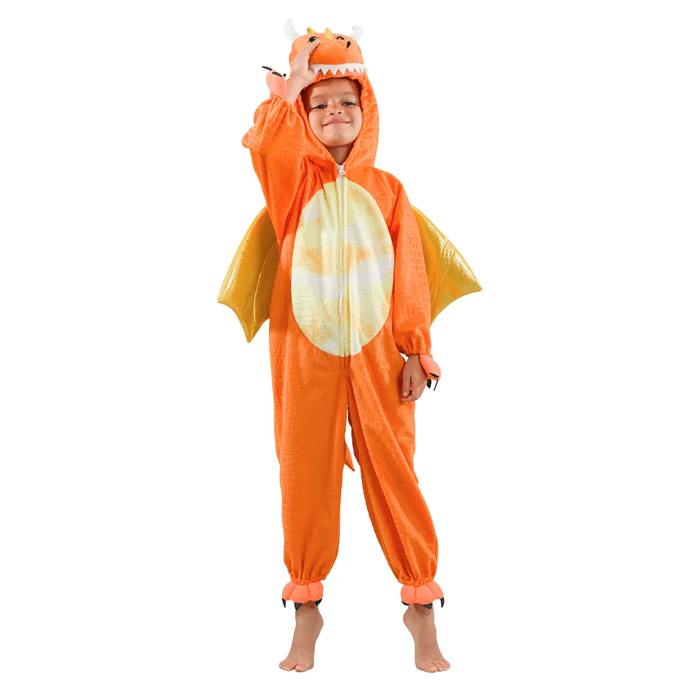 PRETEND TO BEE Orange Dragon costume drago arancione bambino