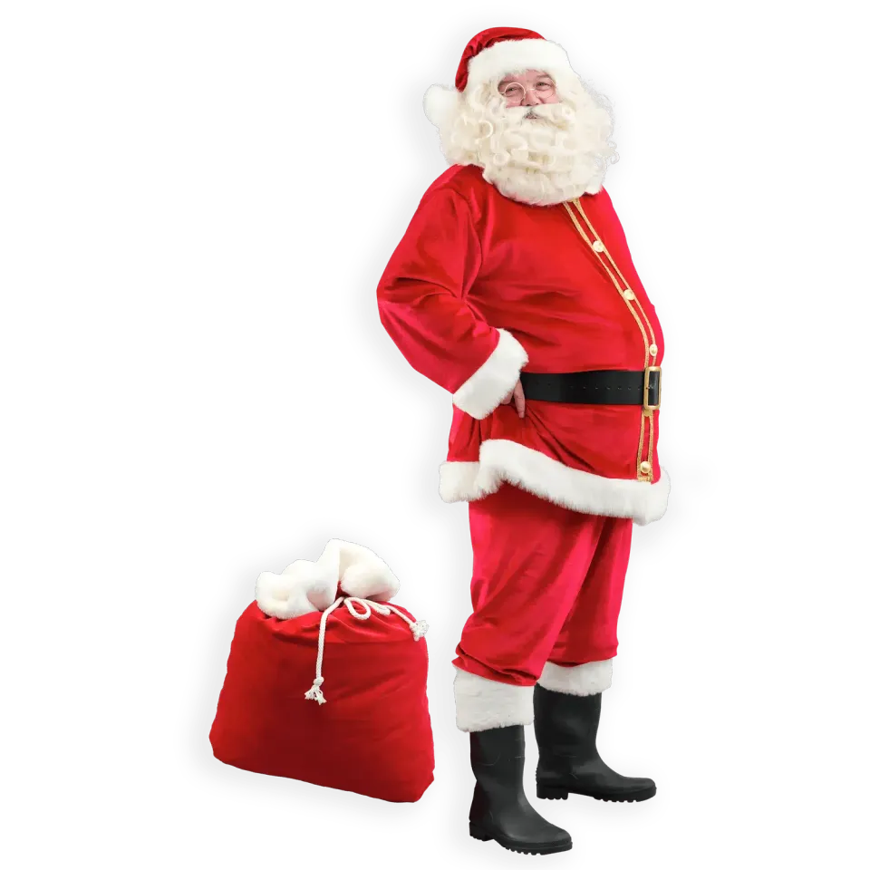 PRETEND TO BEE Adult Santa Set set costume Babbo Natale adulto