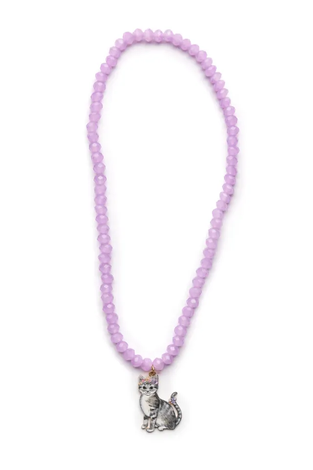 Great Pretenders Spring Kitten collana gattino viola