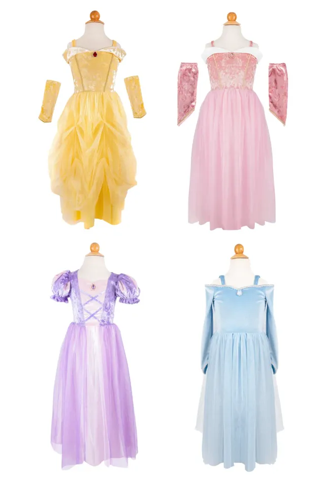Great Pretenders Princess Gowns set 4 vestiti principessa lavabile