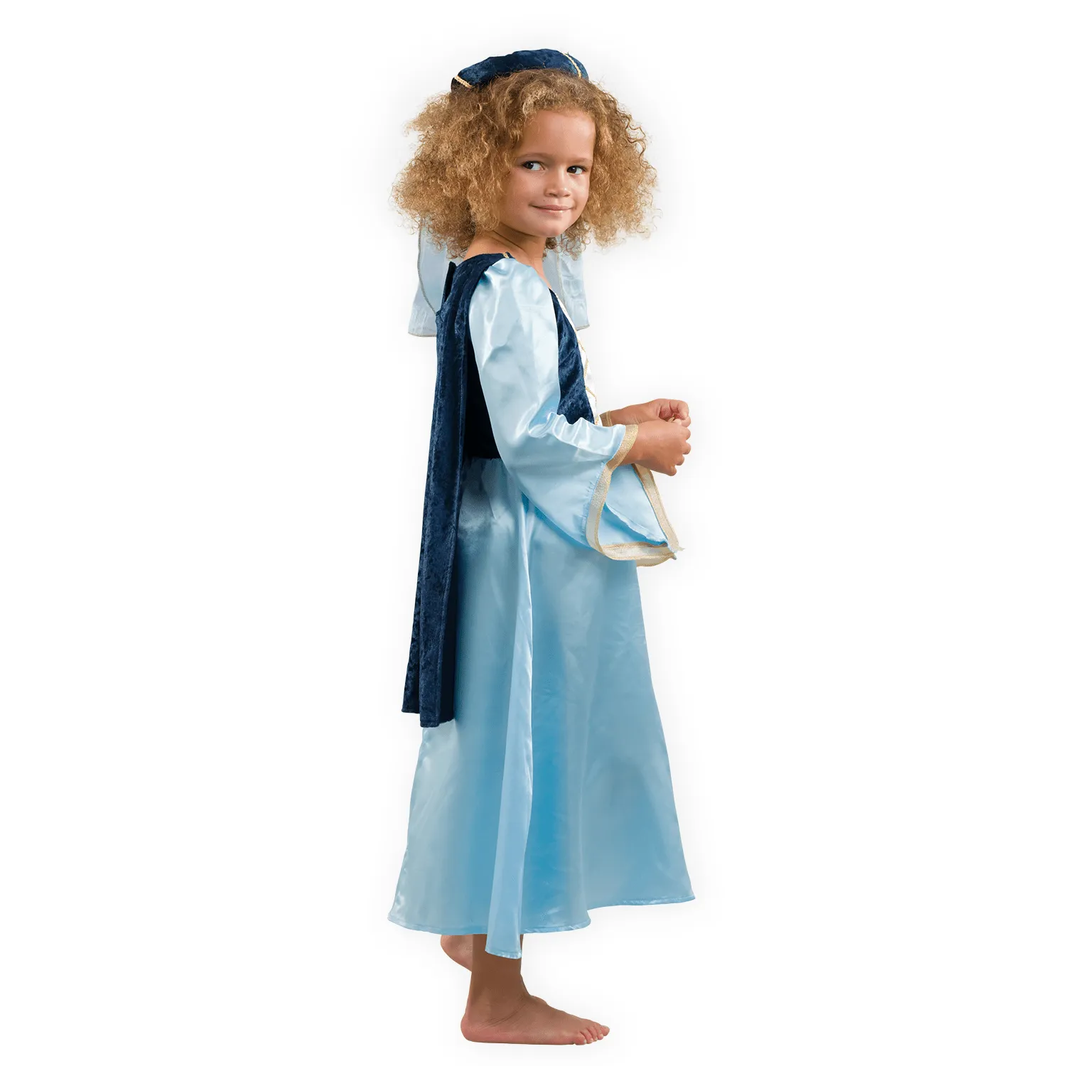 Pretend to Bee Maid Marian costume medievale bambina blu