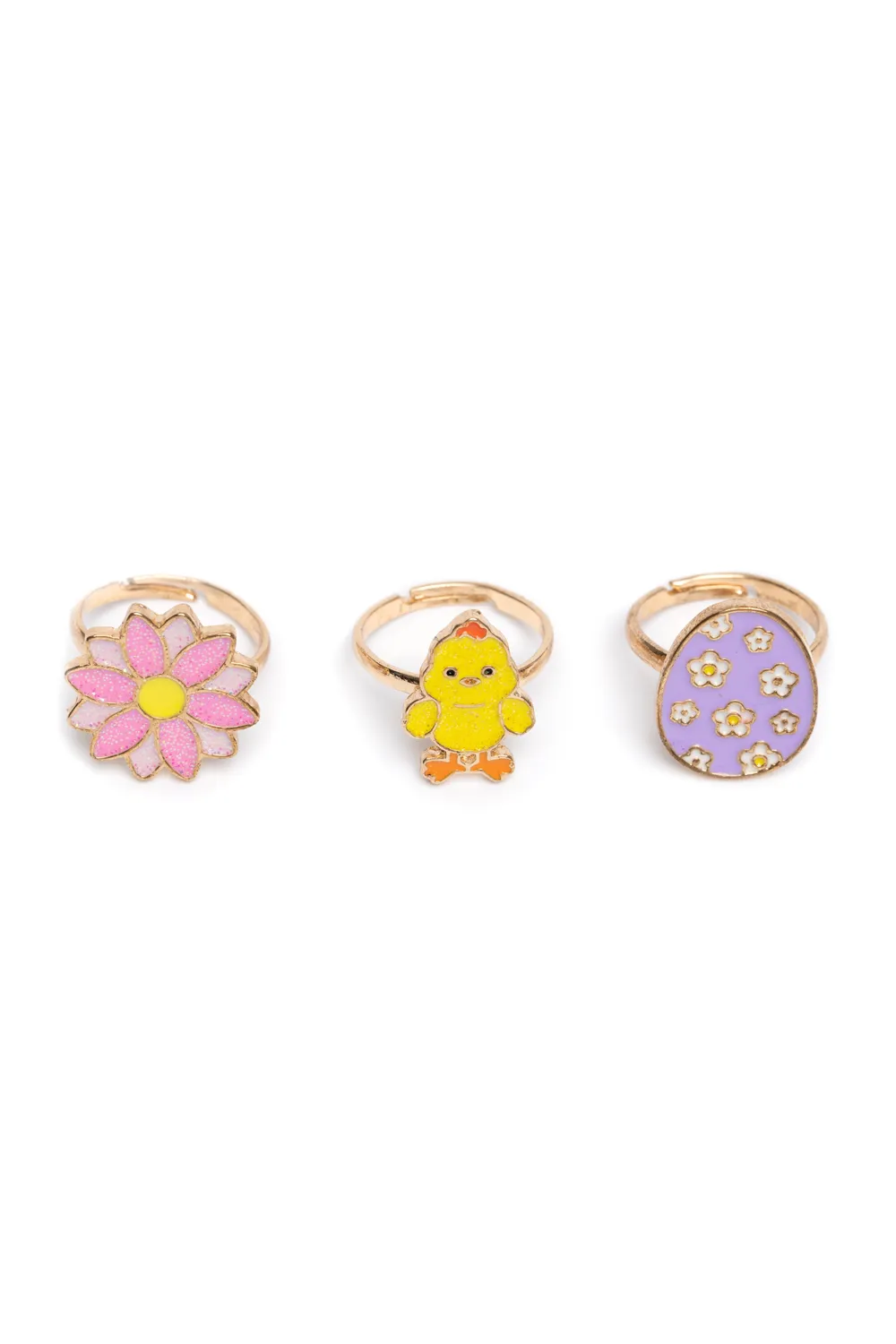 Great Pretenders Easter Egg set 3 anelli pasqua bimba