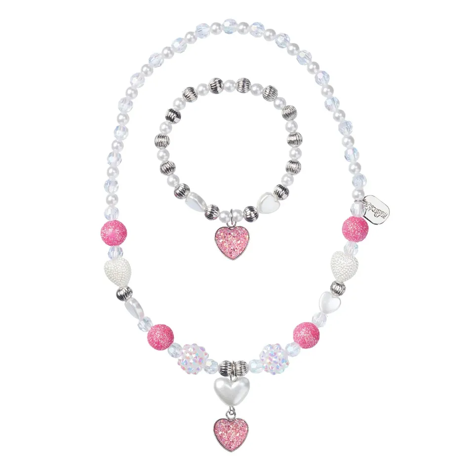 Souza! Mikky Heart set collana e bracciale cuore