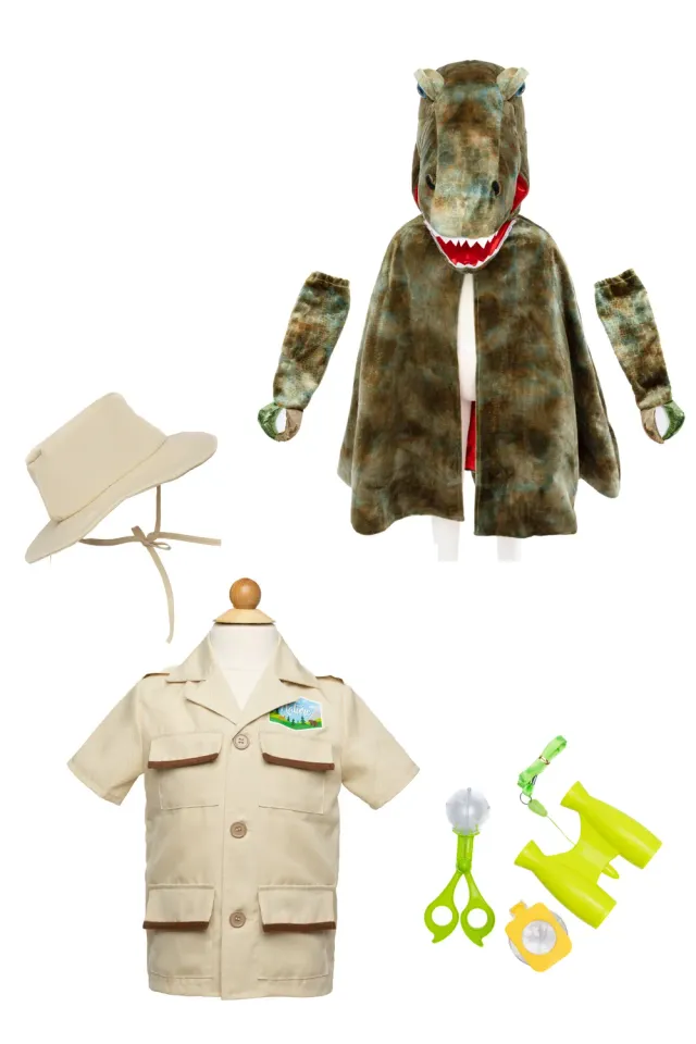 Great Pretenders Dinosaur Explorer Duo costume dinosauro bambini
