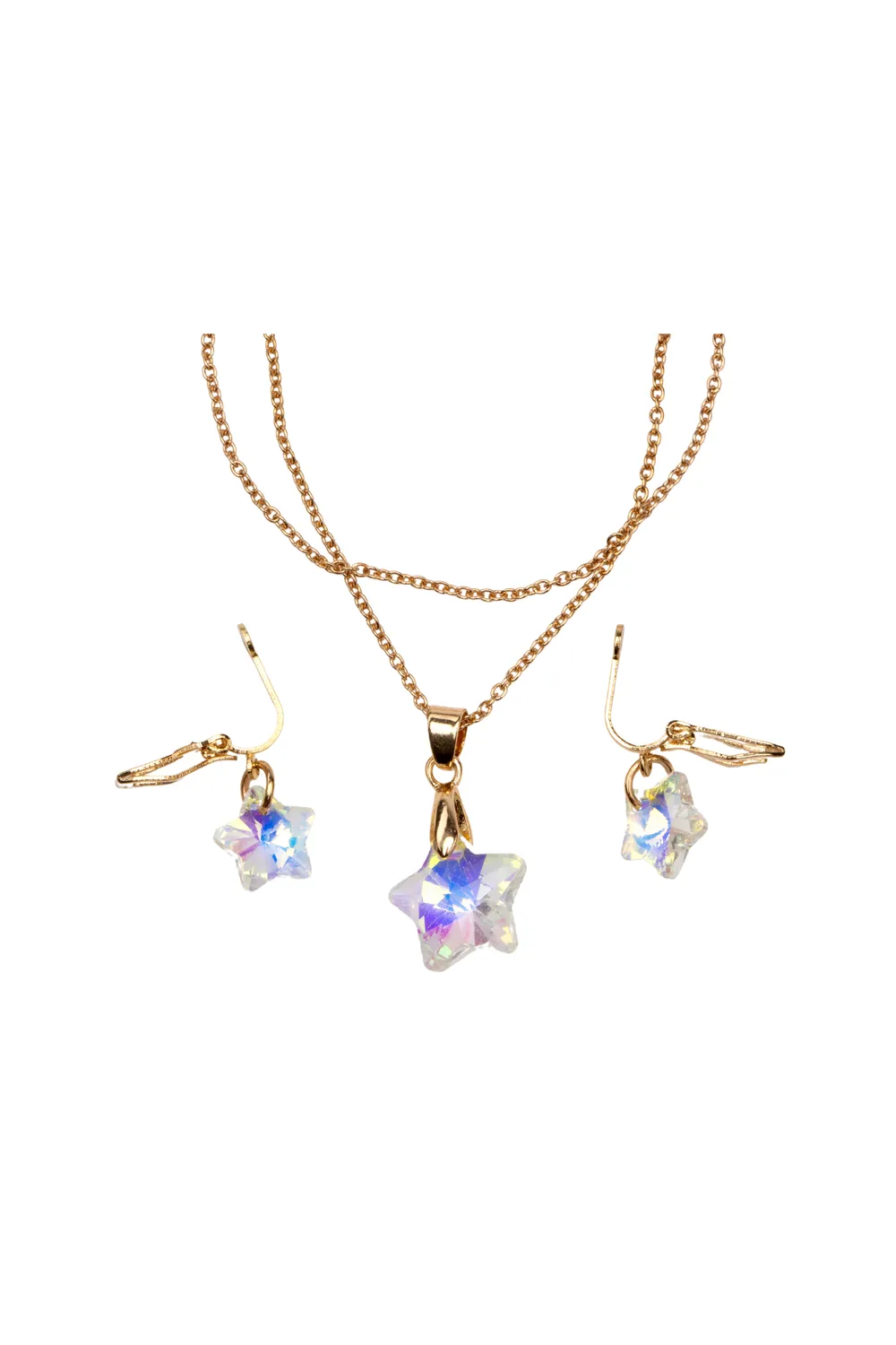 Great Pretenders Boutique Holographic Star set gioielli stella