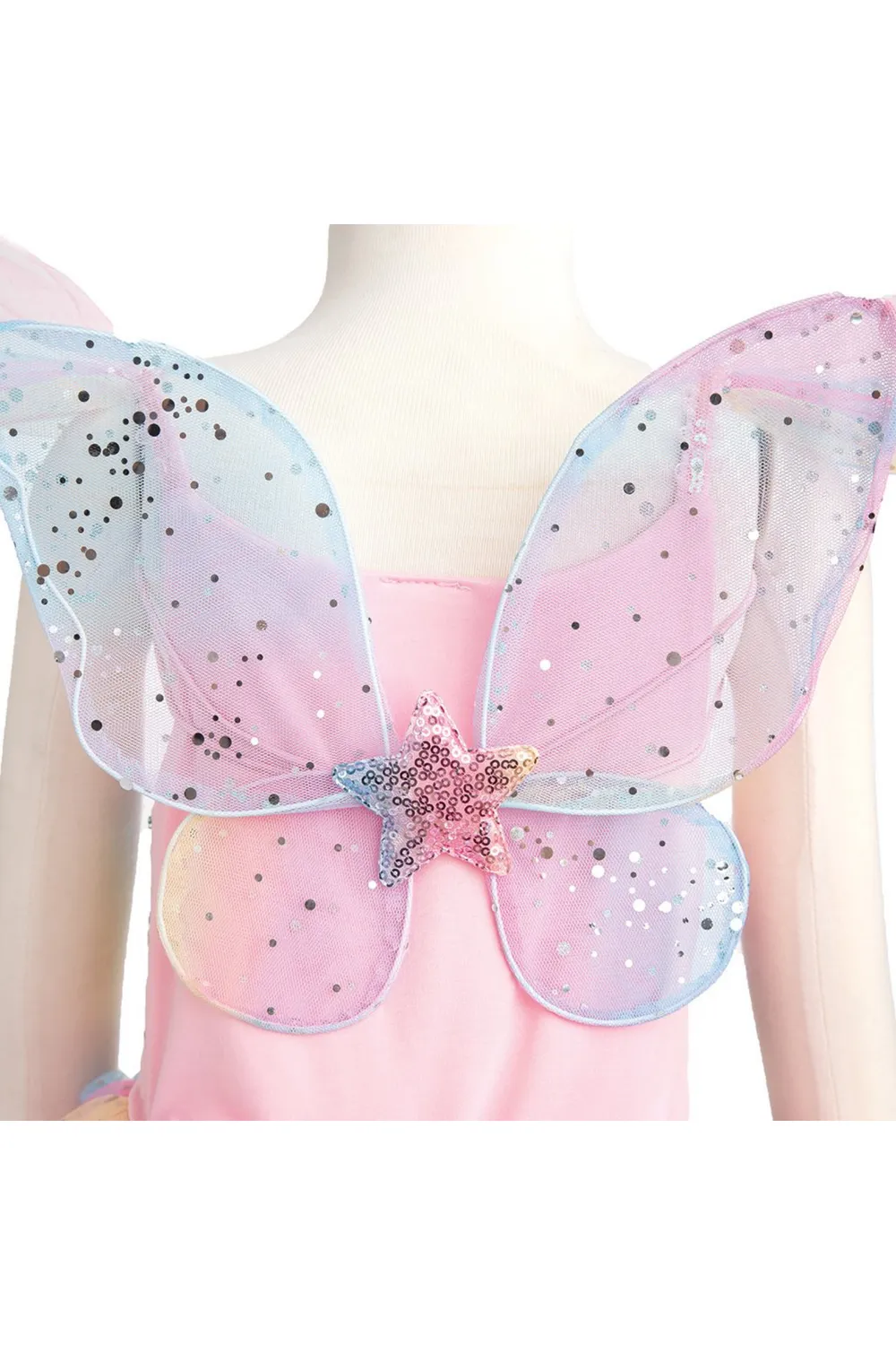 Great Pretenders Rainbow Fairy vestito fata ali arcobaleno