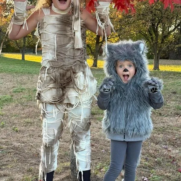 Great Pretenders Big Bad Wolf gilet travestimento lupo con guanti
