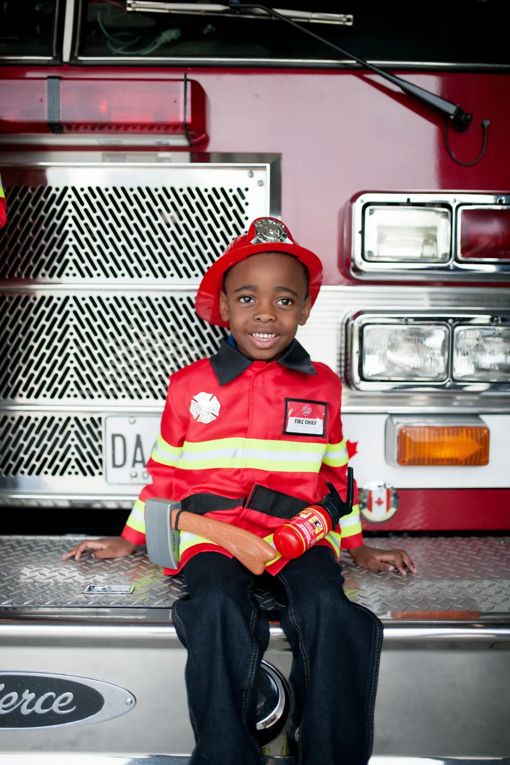 Great Pretenders Firefighter Set costume pompiere 5 pezzi