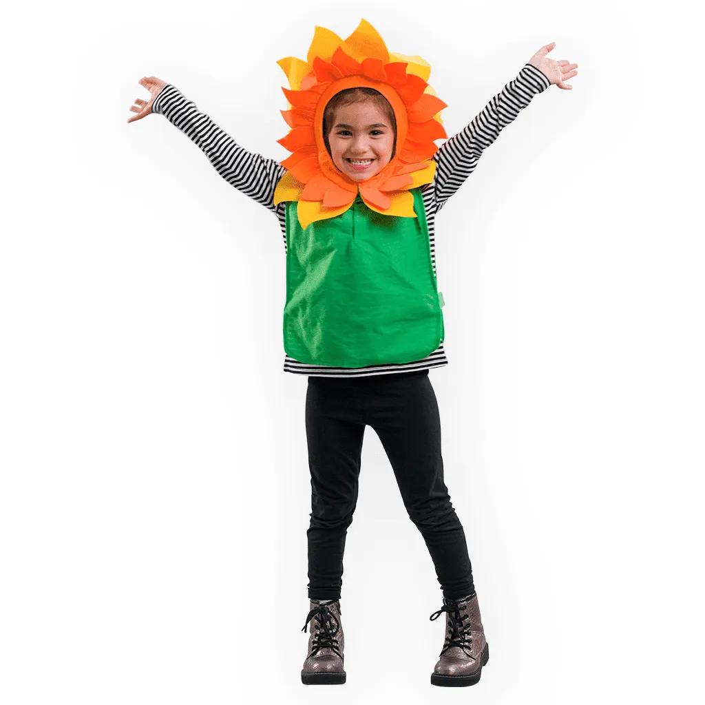 Pretend to Bee Flower costume fiore bambino petali