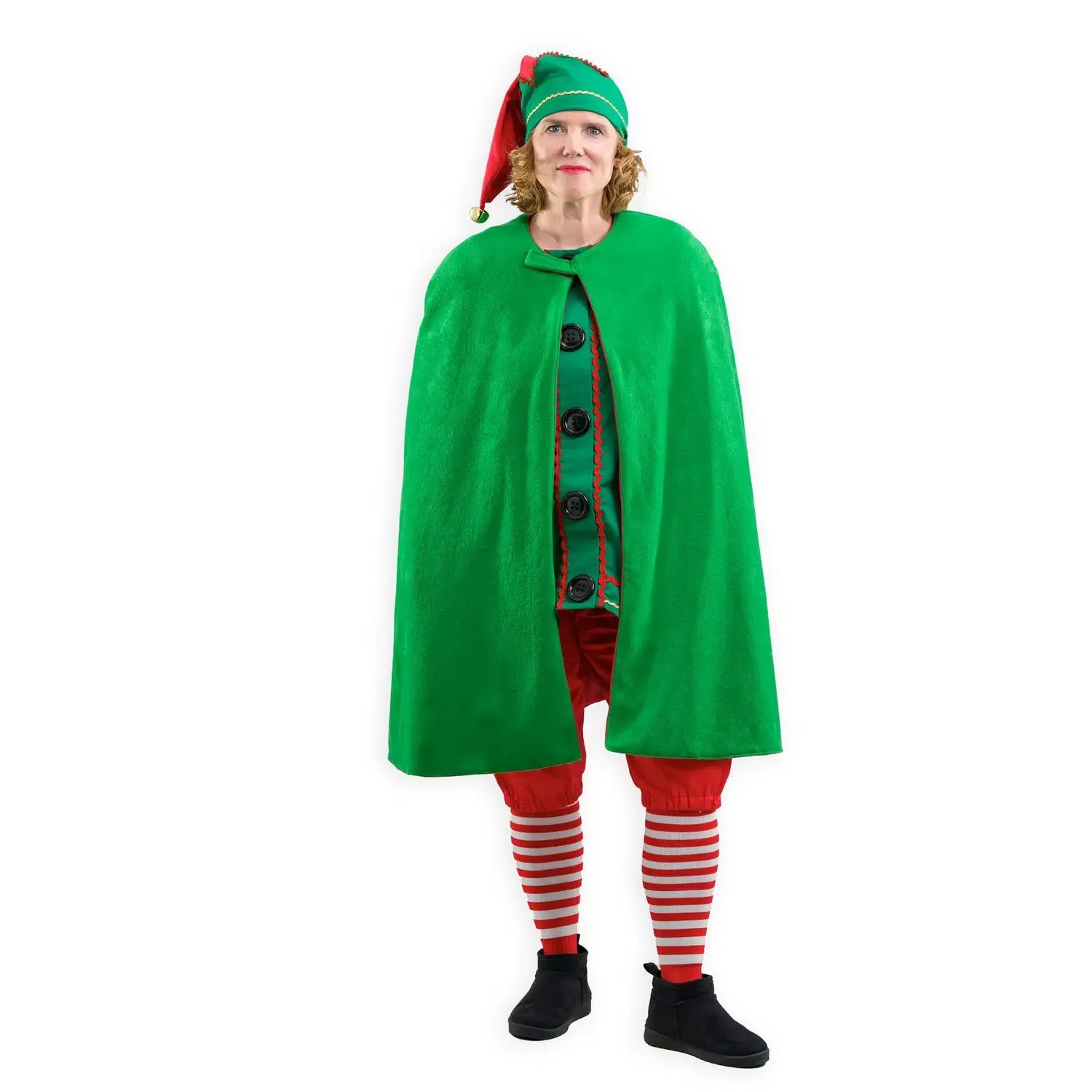 Pretend to Bee mantello elfo Natale adulto reversibile