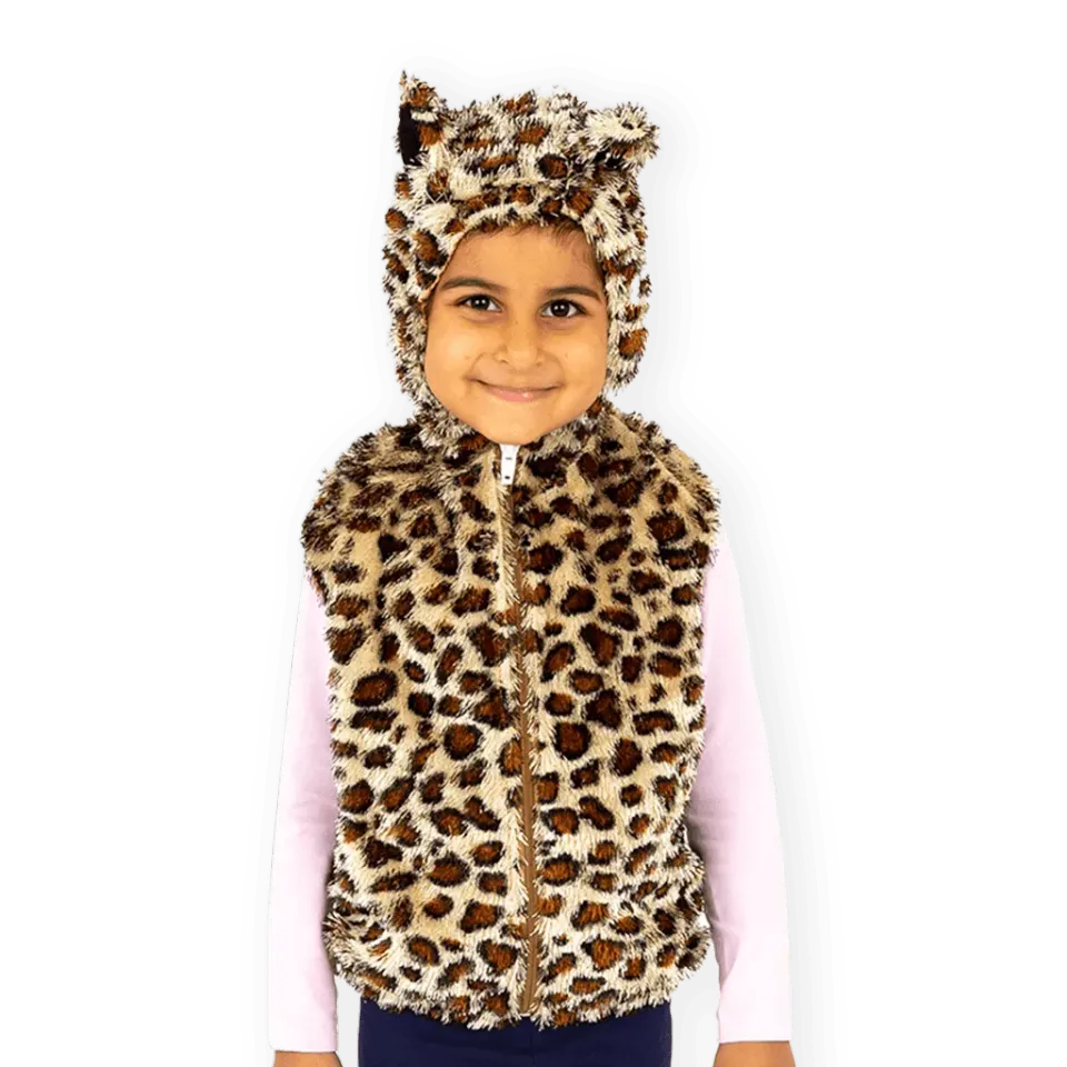 Pretend to Bee Leopardo Felpa travestimento 3-7 anni