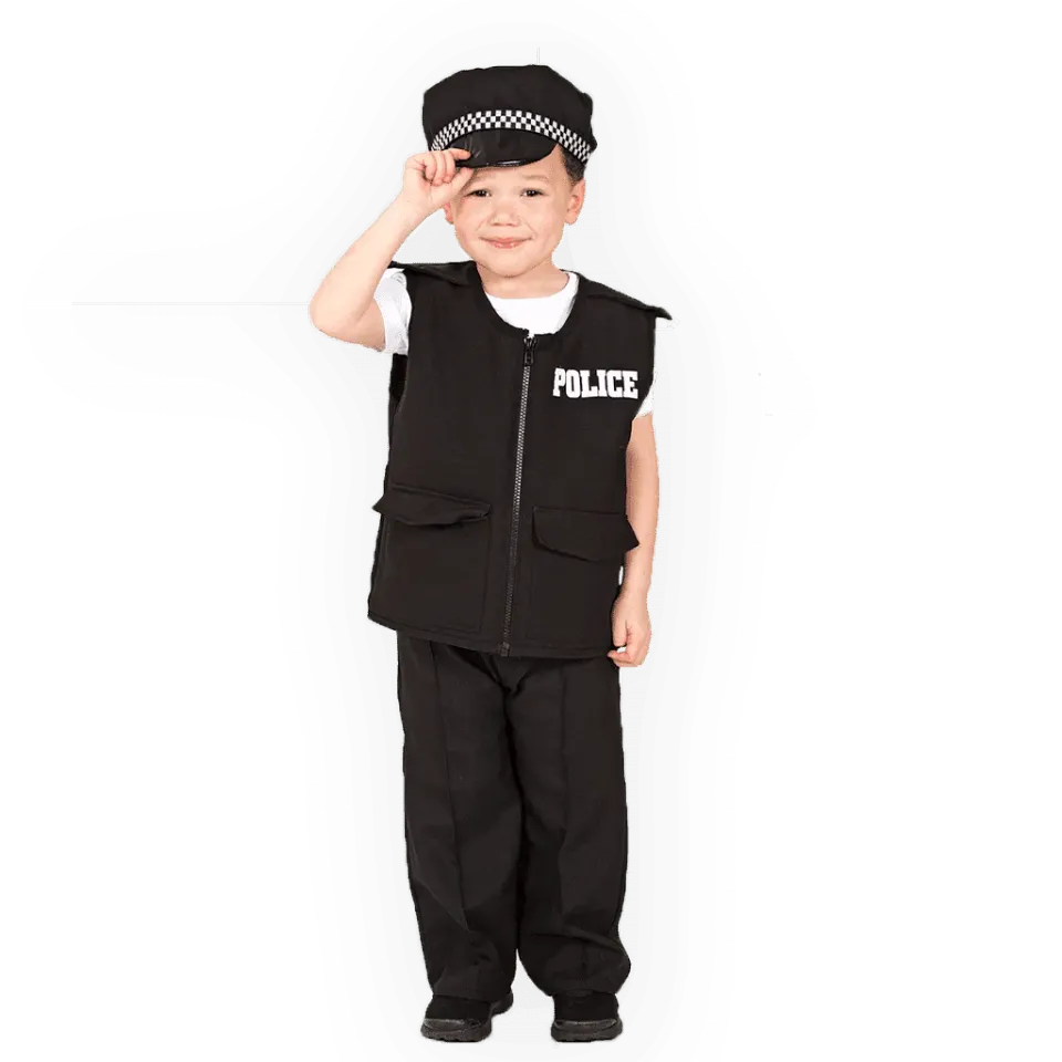 Pretend to Bee Poliziotto costume bambino con cappello