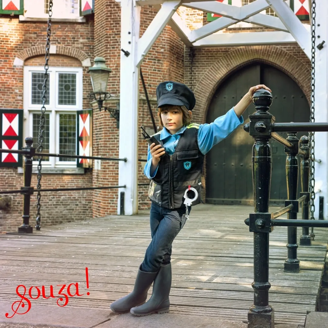 Souza! Policeman Set costume poliziotto blu