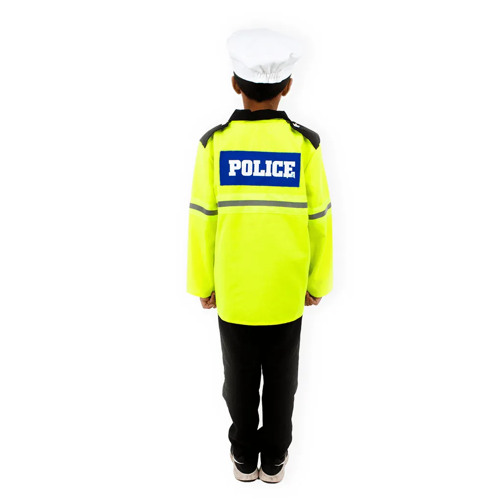 Pretend to Bee Costume Polizia Stradale Giallo con Cappello
