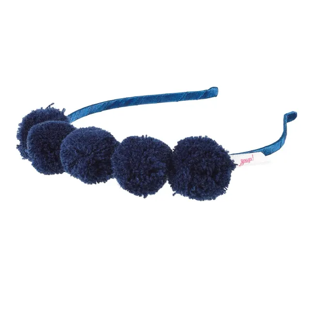 Souza! Tiara Rosa pompom cerchietto con pompon