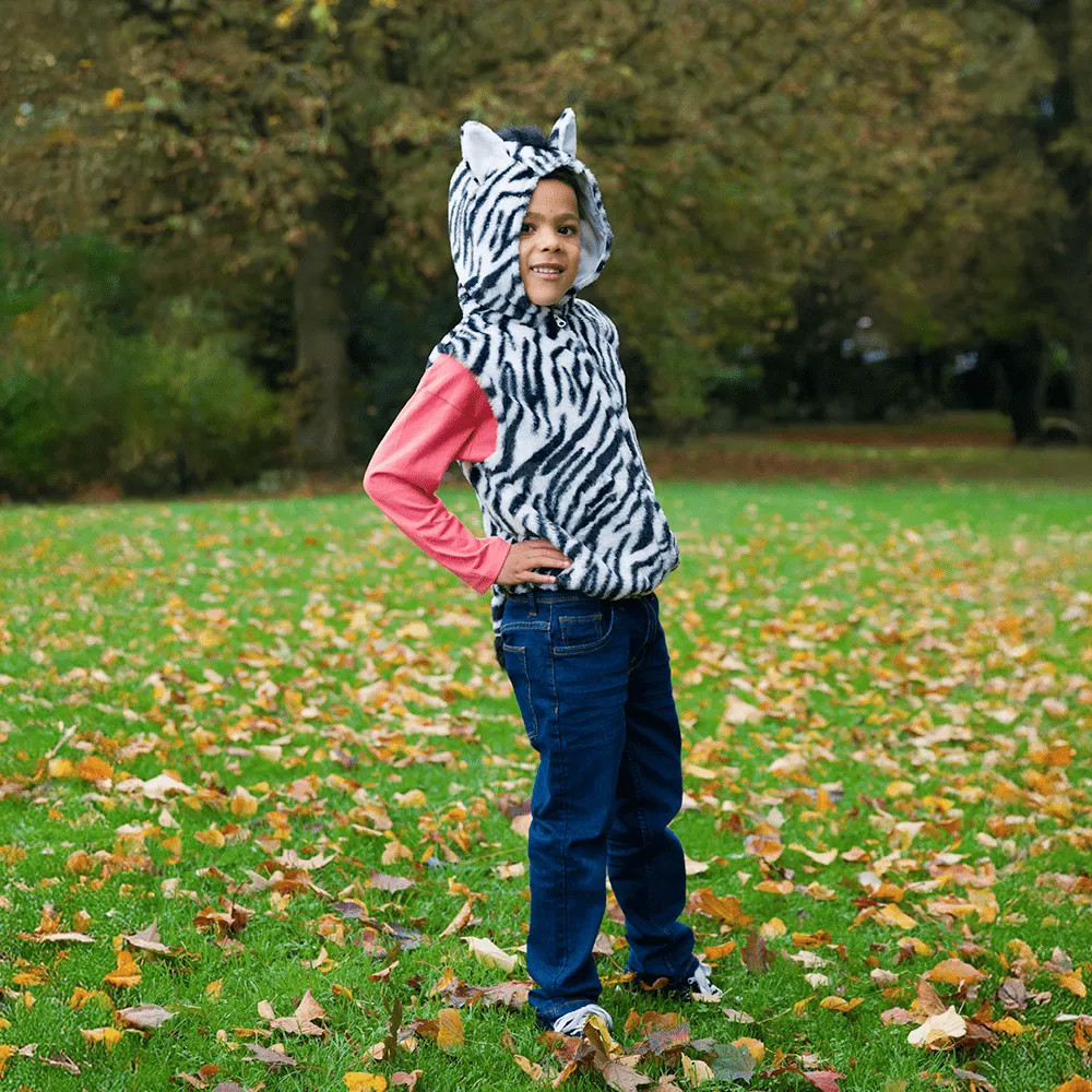 Pretend to Bee Zebra Top costume bambino con cappuccio