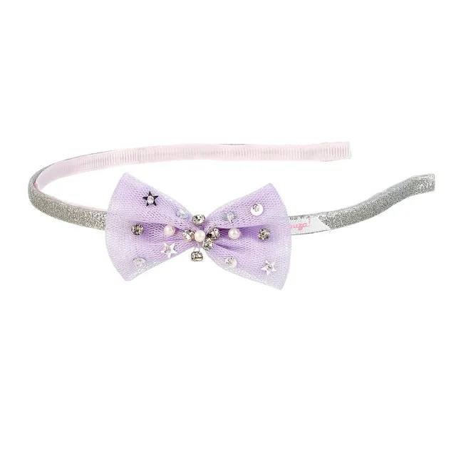 Souza! Pien tiara bambina lilla con fascia leggera