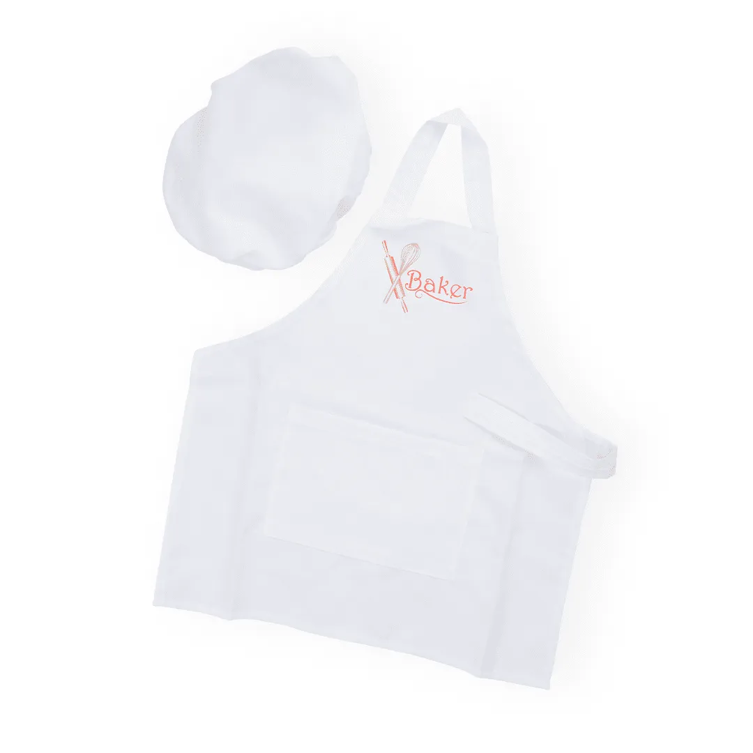 Pretend to Bee Baker's Apron set travestimento pasticcere