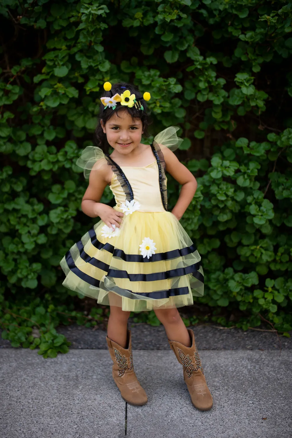 Great Pretenders Bumble Bee vestito ape con cerchietto