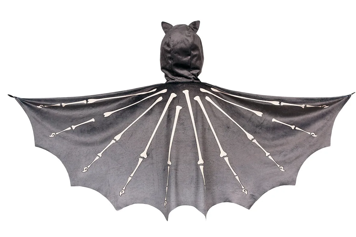 Souza Bat mantello nero 4-8 anni Halloween