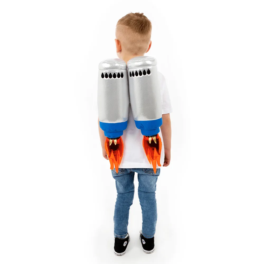 Pretend to Bee Jet Pack zaino razzo argentato 3+ anni
