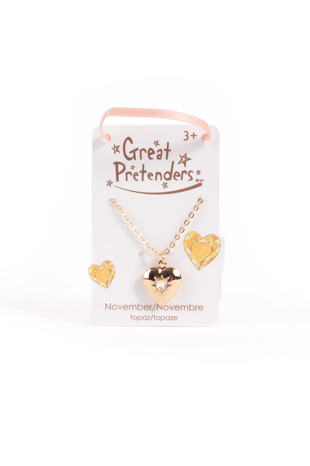 Great Pretenders Birthstone Heart Collana Ciondolo Cuore