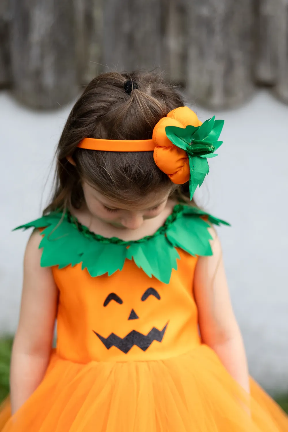Great Pretenders Pumpkin Patch Princess Dress vestito Halloween