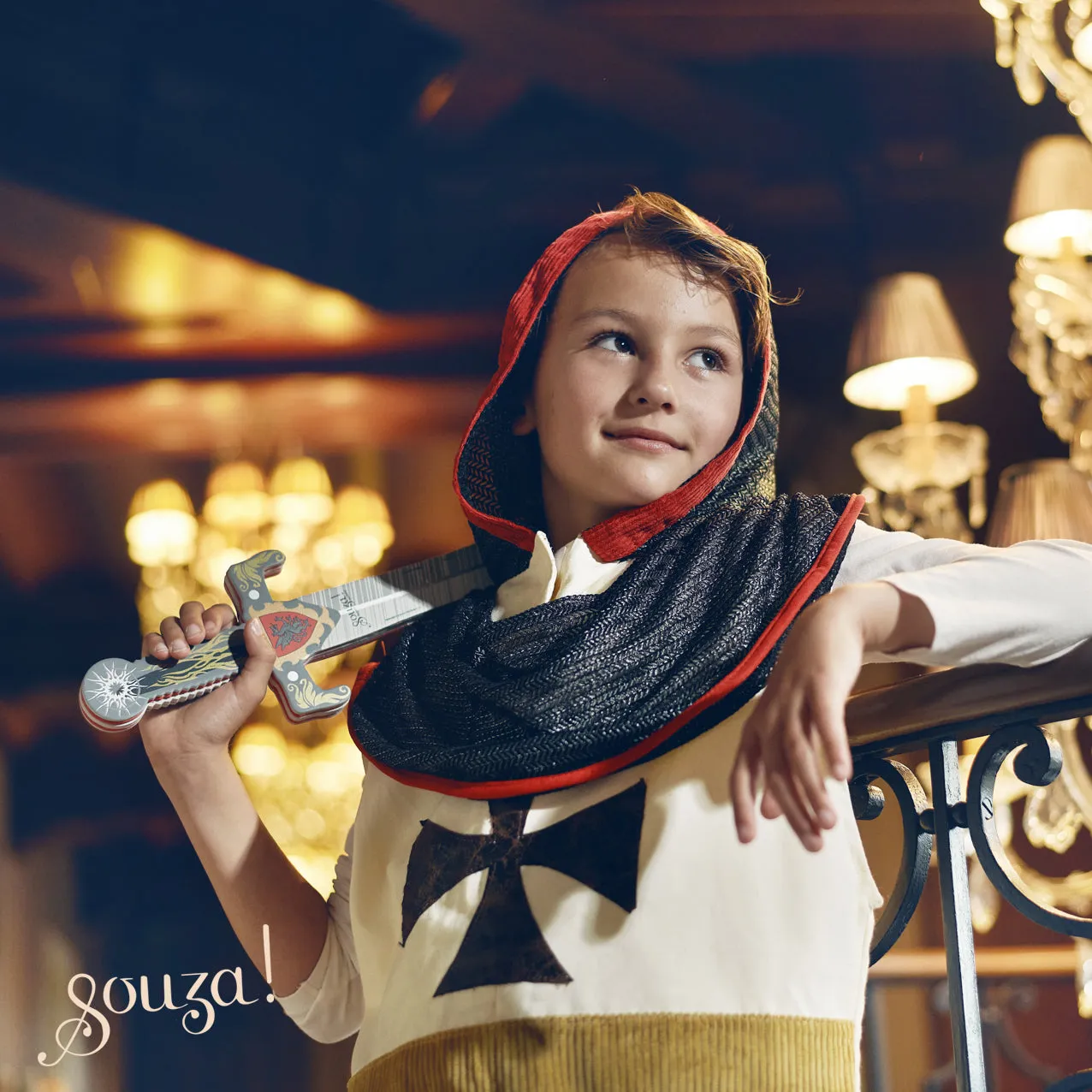 Souza Norman costume cavaliere bambino