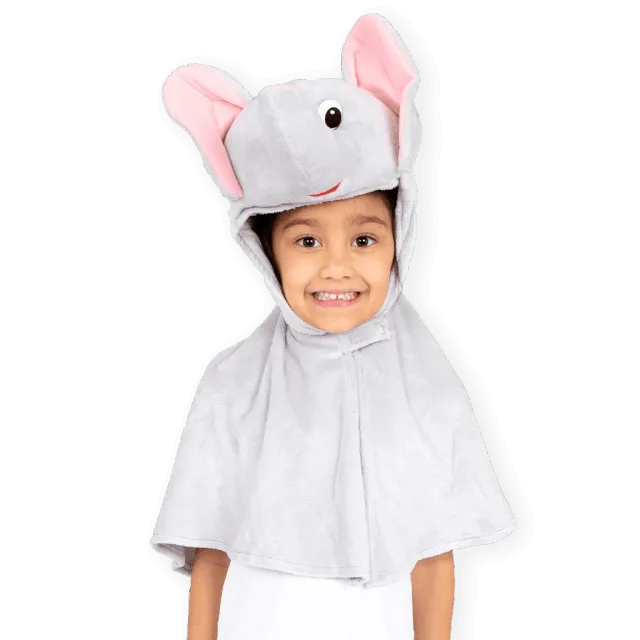 Pretend to Bee Elephant mantello elefante grigio