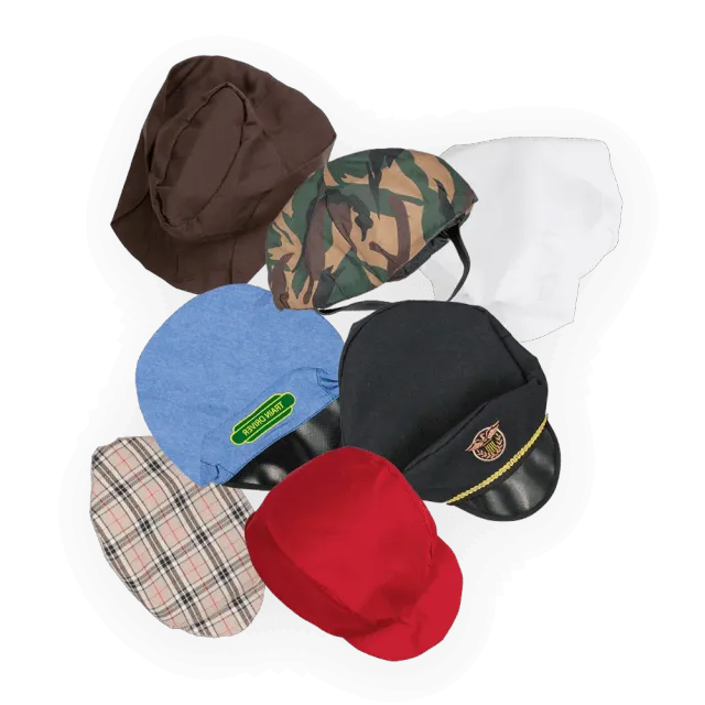 Pretend to Bee Occupations set cappelli mestieri bambini