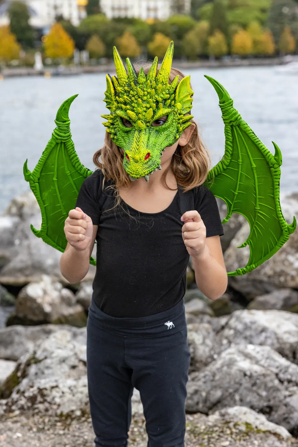Great Pretenders Green Dragon ali drago verdi con squame